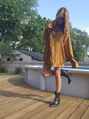 Abercrombie Bronze Blouse